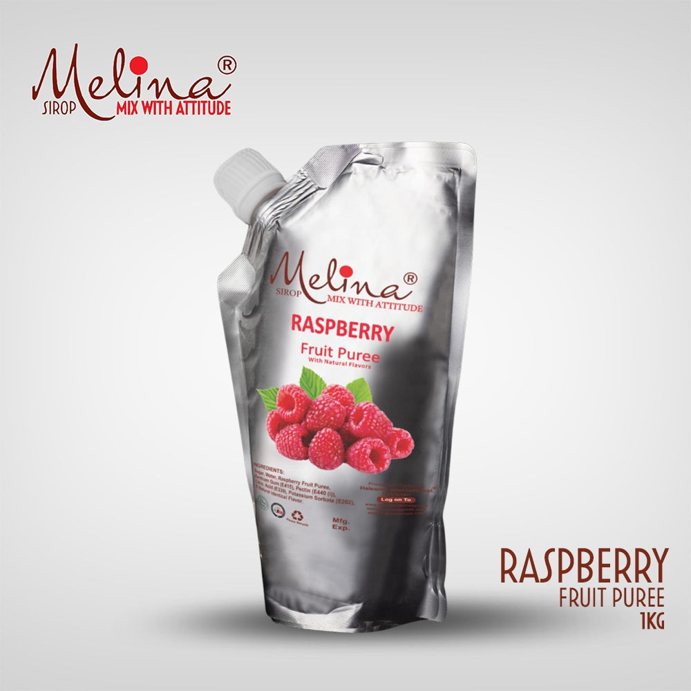 Avendra Raspberry Puree Raspberry Puree 1 KG Pack – Melina Store